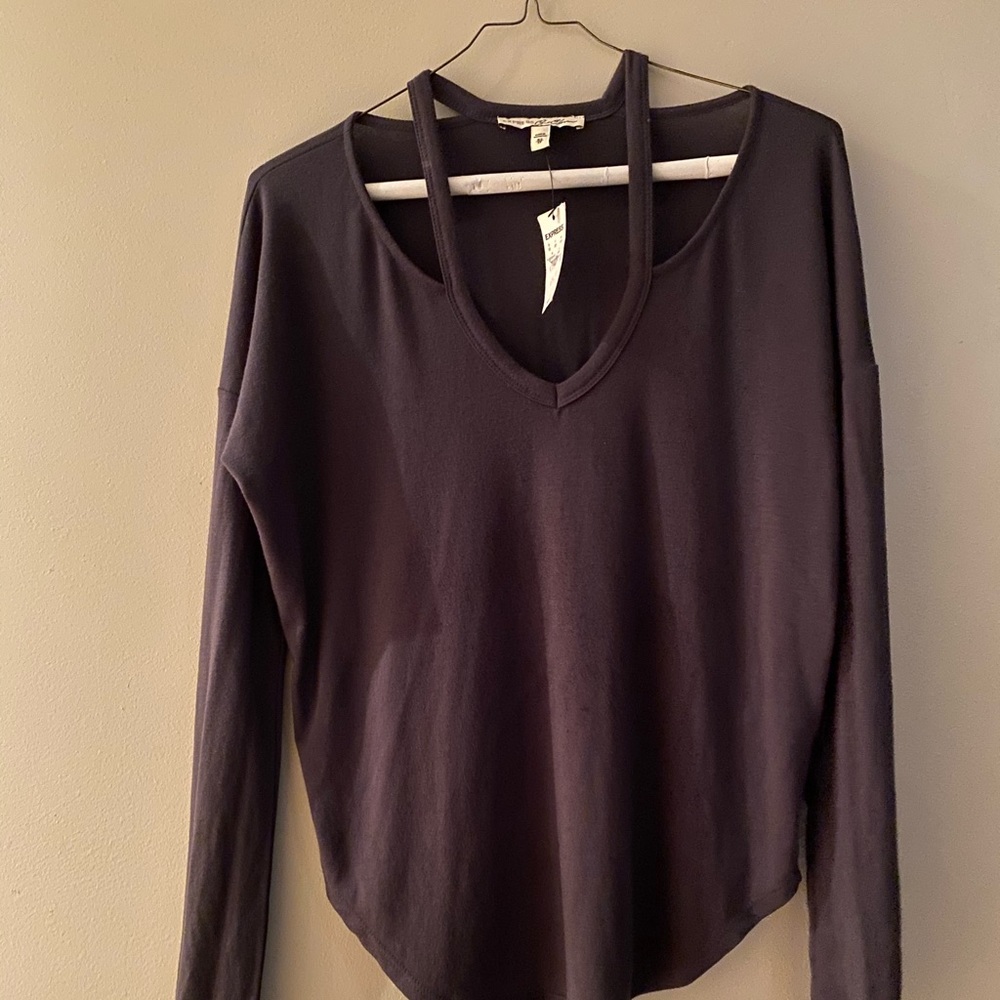 Cold shoulder shirt